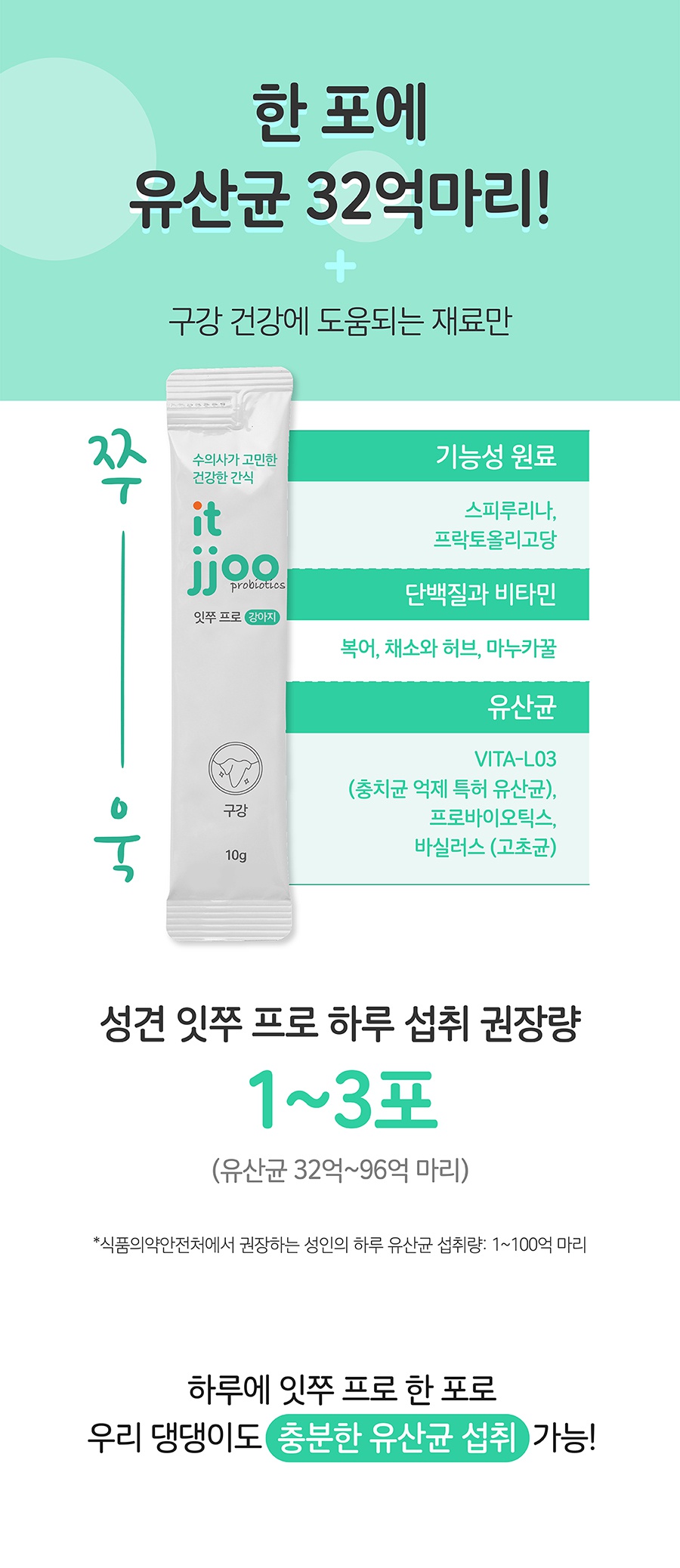 It 잇쭈 프로 도그 3종 (구강/비만/면역)-상품이미지-3